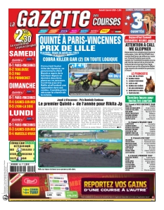 cover La Gazette des Courses n°20260103