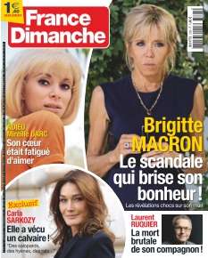 cover France Dimanche n°3705