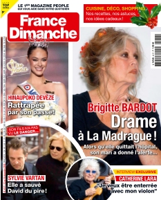 Couverture de France Dimanche du 12 décembre 2025