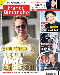 cover France Dimanche n°4165
