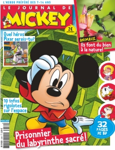 cover Le Journal de Mickey n°3389