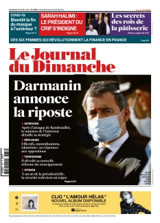 cover Le Journal du Dimanche n°3876