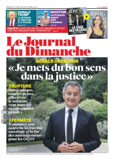 Couverture de Le Journal du Dimanche du 03 août 2025