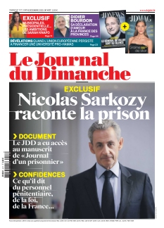 Couverture de Le Journal du Dimanche du 07 décembre 2025