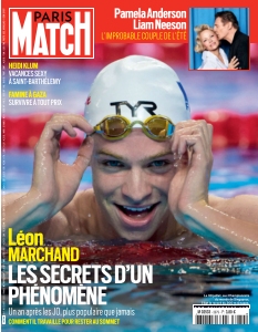 Couverture de Paris Match du 07 août 2025