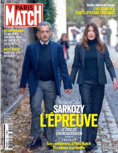 Omslag van Paris Match van 