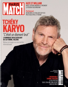 Couverture de Paris Match du 06 novembre 2025
