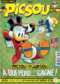 Couverture de Picsou magazine du 06 août 2025