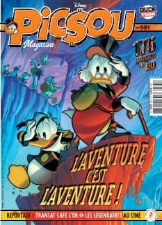 cover Picsou magazine n°591