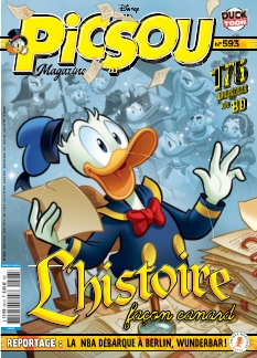 cover Picsou magazine n°593