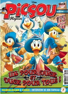 cover Picsou magazine n°594